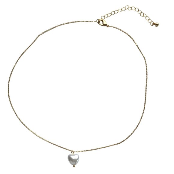 Angel Heart Golden Necklace - Picture 5 of 9